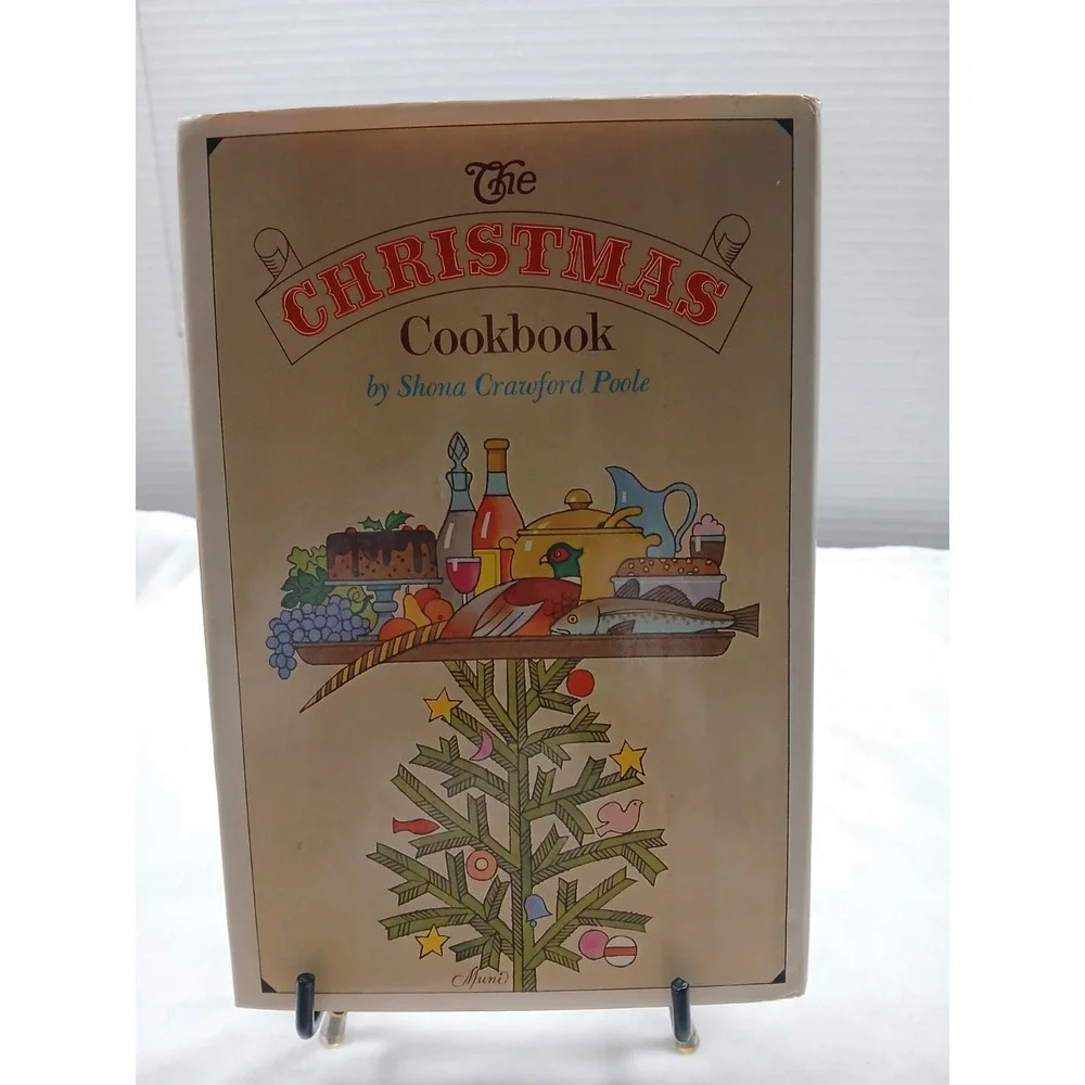 Christmas Cookbook HC Shona Crawford Poole 1979 Recipes Worldwide 1st Edition
